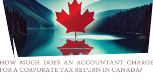 How Much Does an Accountant Charge for a Corporate Tax Return in Canada